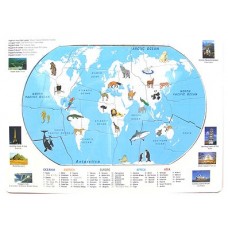 Wooden World Map Puzzle Wooden World Map Puzzle